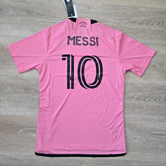 Adidas Inter Miami CF Messi Home Soccer Jersey Medium Official $130 New With Tag - Picture 1 of 17